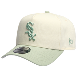 Adult - New Era White Sox 940 A-Frame Cap - Chrome/Green