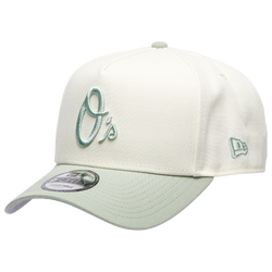 Adult - New Era Orioles 940 A-Frame Cap - Chrome/Green