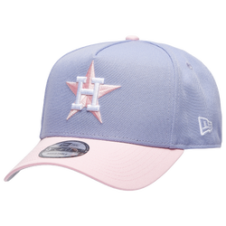 Adult - New Era Astros 940 A-Frame Cap - Purple/Pink