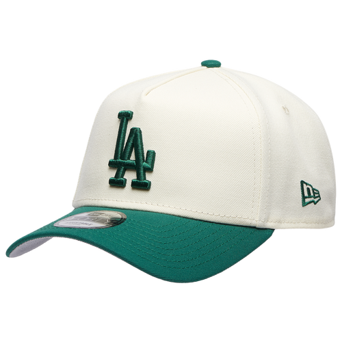 New Era Los Angeles Dodgers Dodgers 940 A-Frame Cap - Adult - Chrome / Green