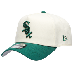 Adult - New Era White Sox 940 A-Frame Cap - Chrome/Green