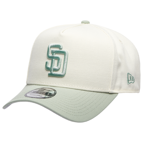 New Era San Diego Padres Padres 940AF Cap - Adult - Chrome / Sage