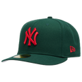 New Era Yankees 5950PC 50th Anniversary Cap - New Era Dark Green/Multi