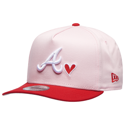 New Era 9FIFTY A-Frame MLB Curve Cap - New Era Pink/Multi