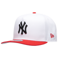 New Era 9FIFTY A-Frame MLB Curve Cap -  White/Red