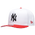 New Era 9FIFTY A-Frame MLB Curve Cap - Men's White/Red