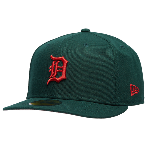  - New Era Tigers 5950PC 40th Anniversary Cap - Dark Green/Multi
