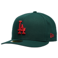 New Era Dodgers 5950PC 100th Anniversary Cap - New Era Multi/Dark Green