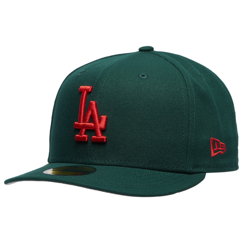 MENS - New Era Dodgers 5950PC 100th Anniversary Cap - Multi/Dark Green