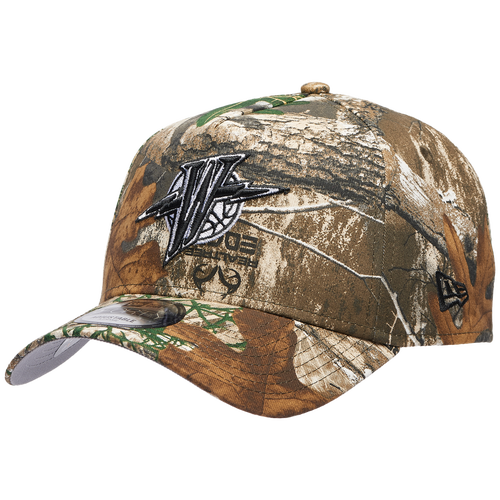 New Era Womens Golden State Warriors Warriors 9FORTY A-Frame Realtree Cap - Adult - Multi