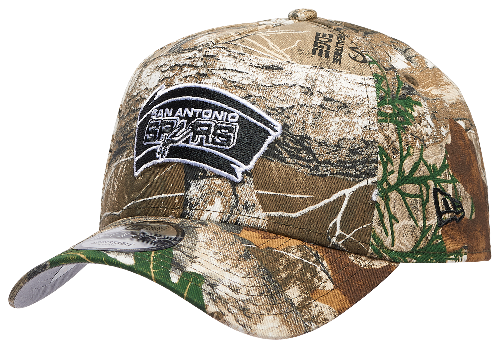 New Era Spurs 9FORTY A-Frame Realtree Cap - Adult