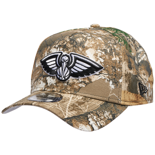 New Era Womens New Orleans Pelicans Pelicans 9FORTY A-Frame Realtree Cap - Adult - Multi
