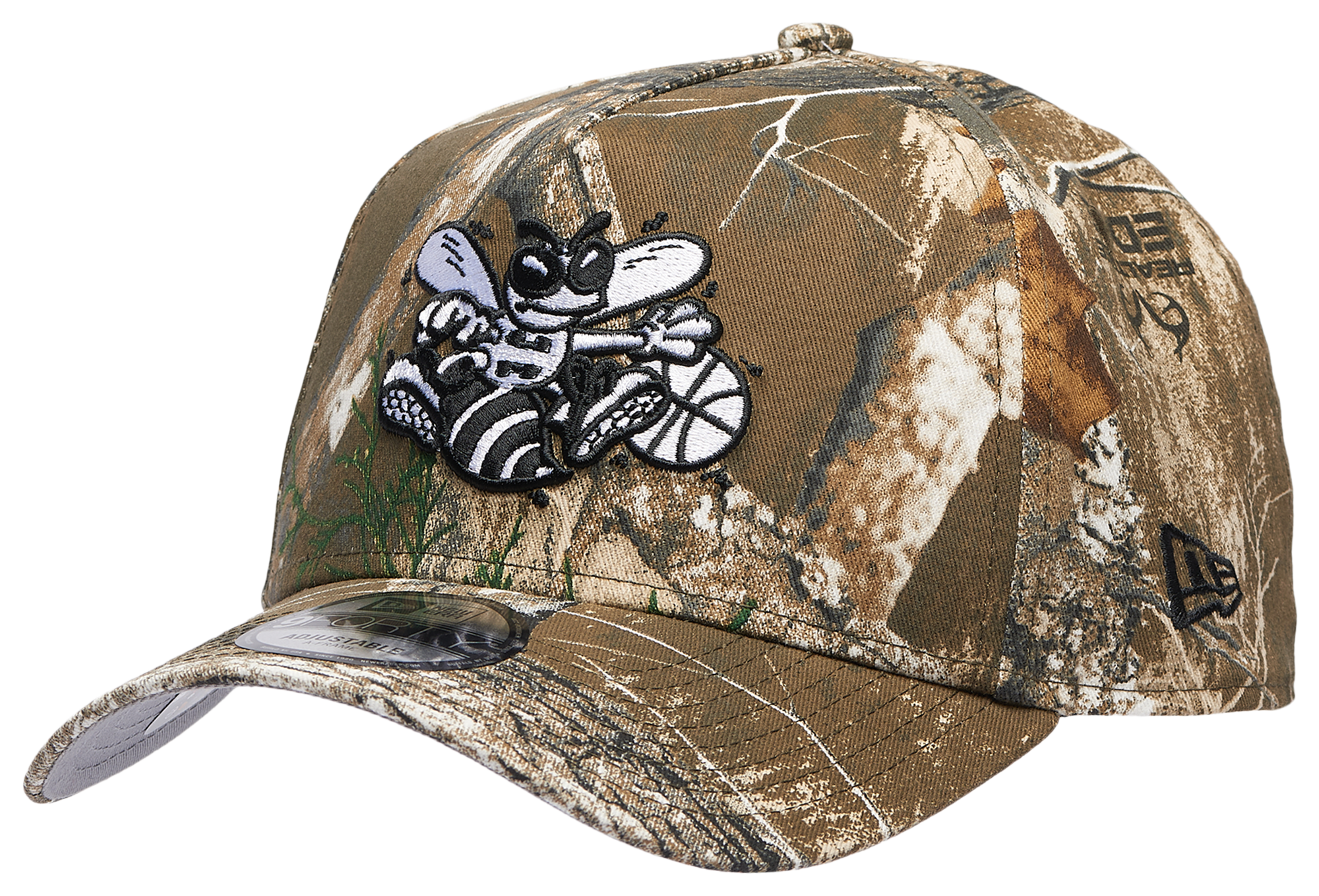 New Era Hornets 9FORTY A-Frame Realtree Cap - Adult