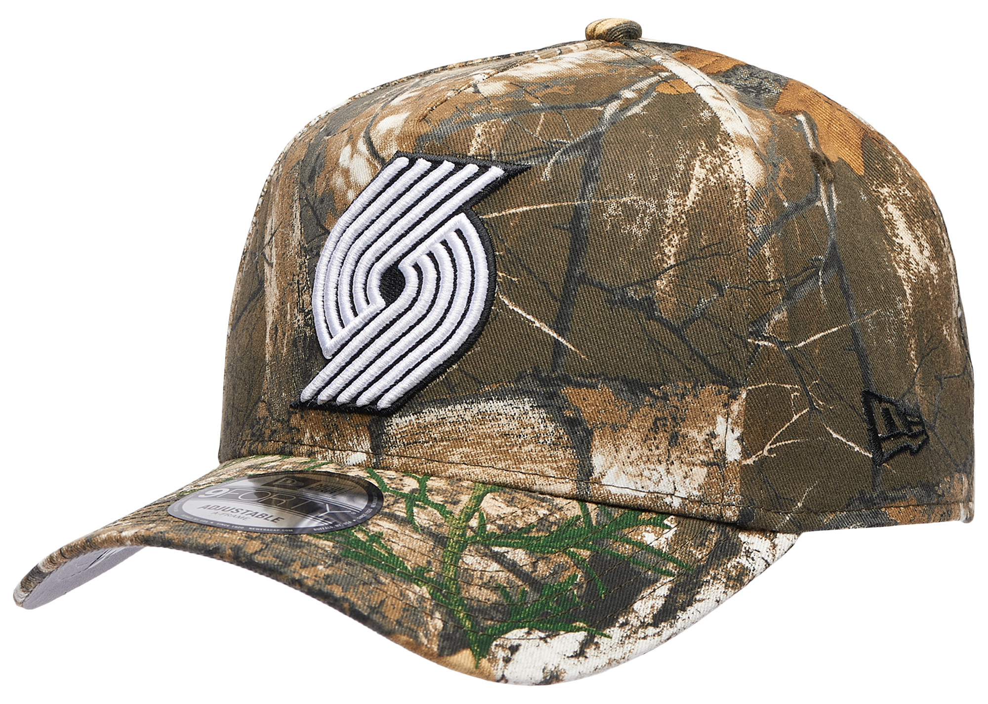 New Era Trailblazers 9FORTY A-Frame Realtree Cap - Adult