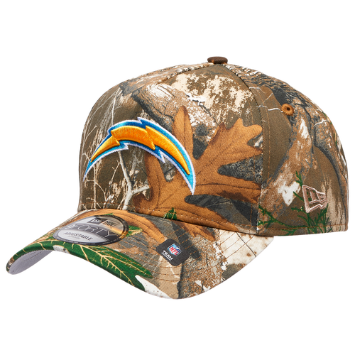 New Era Womens Los Angeles Chargers NFL 940 A-Frame RealTree Cap - Adult - Multi