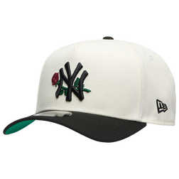 New Era Yankees 9Forty A-Frame Upside Wordmark Cap - Adult