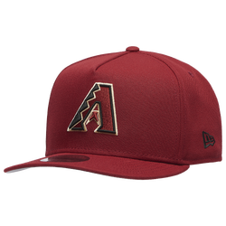 Men's - New Era 9FIFTY A-Frame MLB Curve Cap - Red/Red
