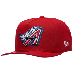 Men's - New Era 9FIFTY A-Frame MLB Curve Cap - Red/Red