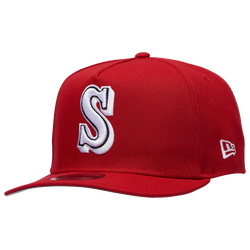 Men's - New Era 9FIFTY A-Frame MLB Curve Cap - Red/Red