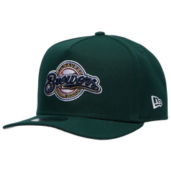 Men's - New Era 9FIFTY A-Frame MLB Curve Cap - Green/Green