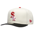 New Era 9FIFTY A-Frame MLB Curve Cap -  Beige/Multi