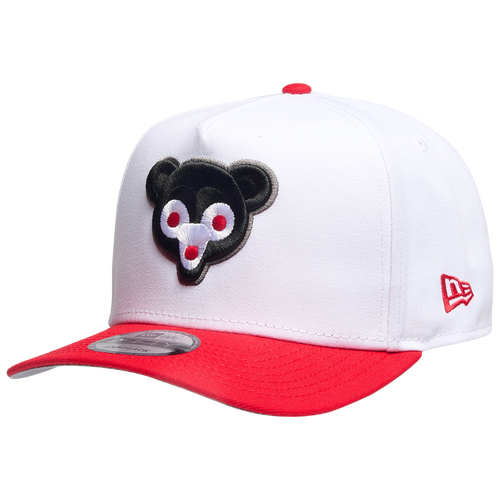 MENS - New Era 9FIFTY A-Frame MLB Curve Cap - Red/White
