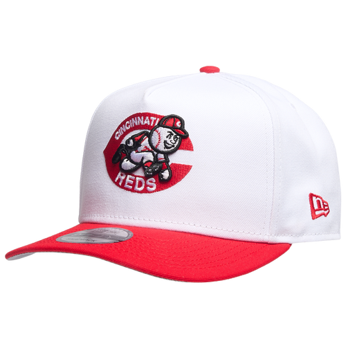 MENS - New Era 9FIFTY A-Frame MLB Curve Cap - White/Red