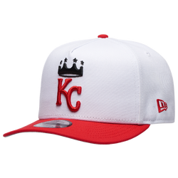 Men's - New Era 9FIFTY A-Frame MLB Curve Cap - White/Red