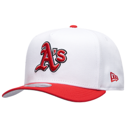Men's - New Era 9FIFTY A-Frame MLB Curve Cap - Red/White