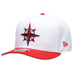 Men's - New Era 9FIFTY A-Frame MLB Curve Cap - Red/White