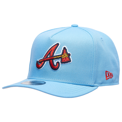 MENS - New Era Braves 9FIFTY A-Frame Curve 40th Cap - Sky Blue