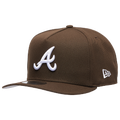 New Era Braves 9FIFTY A-Frame Curve 95 WS Cap - New Era Walnut