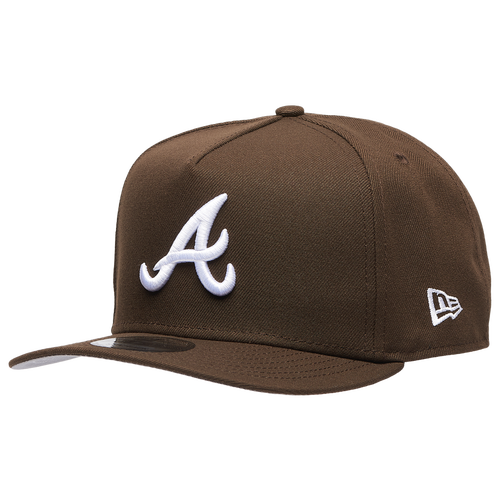  - New Era Braves 9FIFTY A-Frame Curve 95 WS Cap - Walnut