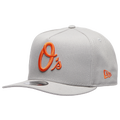 New Era Orioles 9FIFTY A-Frame Curve WS Cap - New Era Grey