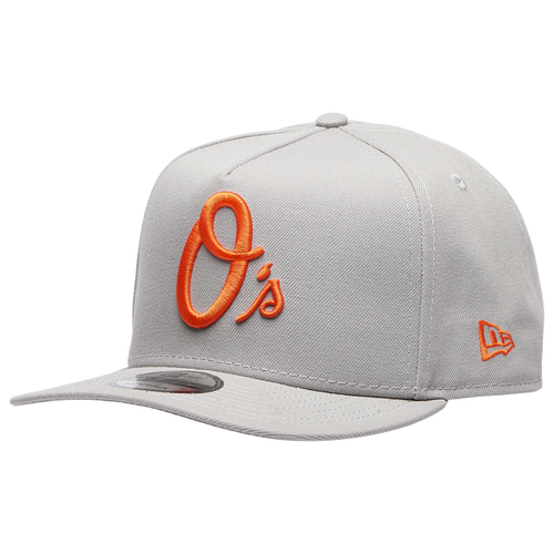 MENS - New Era Orioles 9FIFTY A-Frame Curve WS Cap - Grey