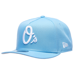 Men's - New Era Orioles 9FIFTY A-Frame Curve 30th Cap - Sky Blue