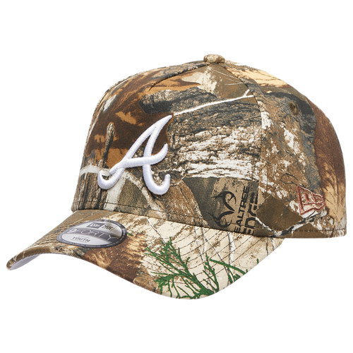 Youth New Era MLB 940 A-Frame 40th Anniversary RealTree Cap - Youth Realtree Camo Size One Size
