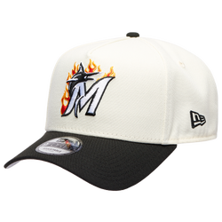 Adult - New Era MLB 940 A-Frame Flame Cap - White/Black