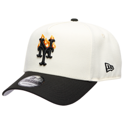 Adult - New Era MLB 940 A-Frame Flame Cap - Black/White