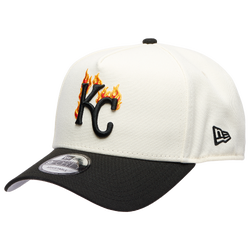 Adult - New Era MLB 940 A-Frame Flame Cap - White/Black