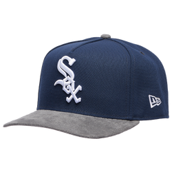 Men's - New Era White Sox 9FIFTY A-Frame Curve 05 WS Champs Cap - Oceanside Blue/Gray Suede