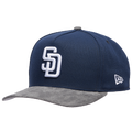 New Era Padres 950 A-Frame Curve 20TH Cap - New Era Oceanside Blue/Gray Suede