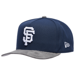 Men's - New Era Giants 950 A-Frame Curve 84 ASG Cap - Oceanside Blue/Gray Suede