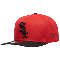 Men's - New Era White Sox 950 A-Frame Curve 125TH FDR Cap - Black