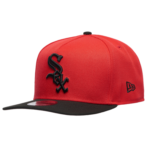 MENS - New Era White Sox 950 A-Frame Curve 125TH FDR Cap - Black