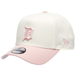 Youth - New Era Tigers 9FORTY A-Frame Cap - Chrome/Pink Rouge