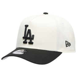 Youth - New Era Dodgers 9FORTY A-Frame 24 World Series Cap - Chrome/Black