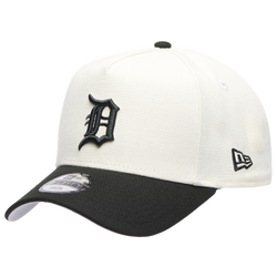 Youth - New Era Tigers 9FORTY A-Frame OO Cap - Chrome/Black