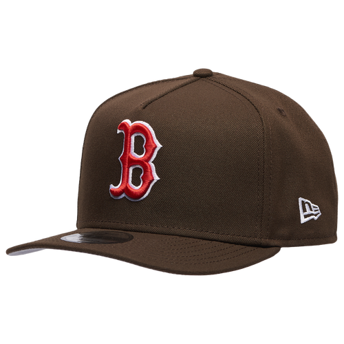MENS - New Era Red Sox 9FIFTY A-Frame Curve 13 WS Cap - Walnut