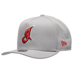 Men's - New Era Indians 9FIFTY A-Frame Curve 95 Champ Cap - Grey